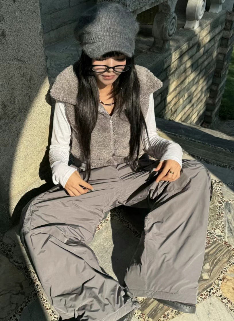 搖粒絨背心外套