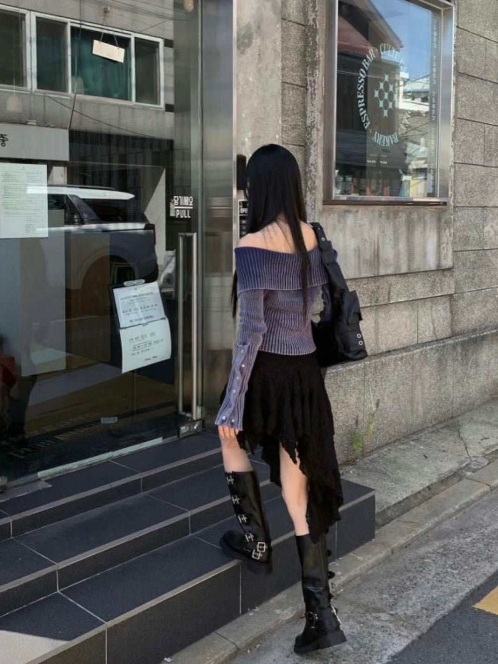 不規則層次半身裙