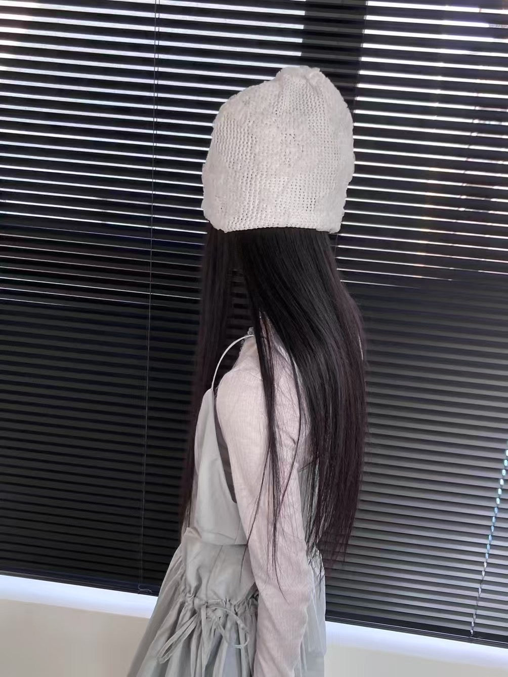 花朵鈎織帽